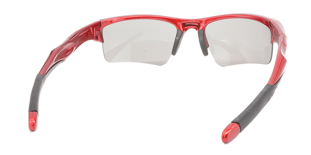 U030 Prescription Sports Sunglasses Red - ANSI Z87.1 Certified