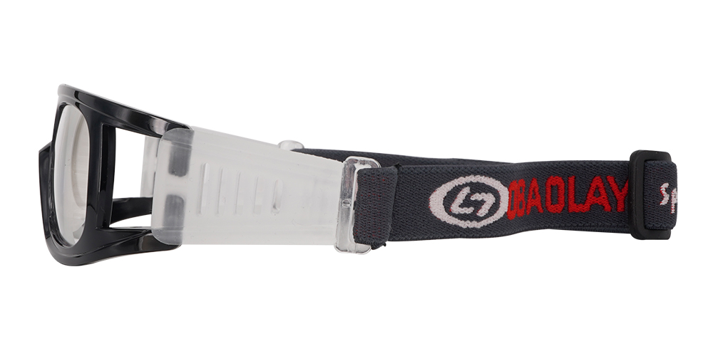 J862 Sports Goggles Black - Basketball, Baseball, Football & Soccer Glasses