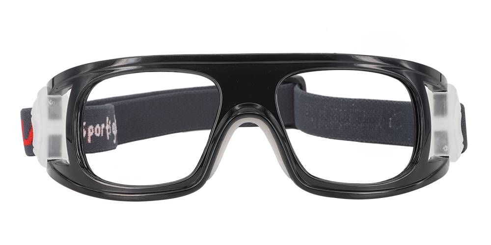 J862 Sports Goggles Black - Basketball, Baseball, Football & Soccer Glasses
