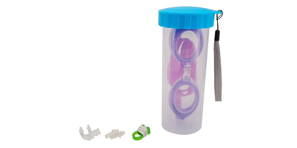 OS 2988 Prescription Swimming Goggles Purple