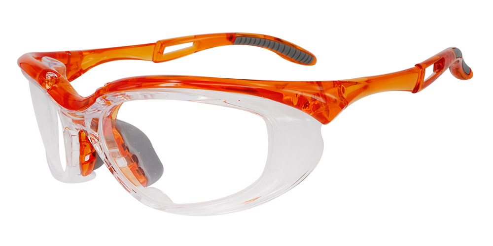 S005 Prescription Safety Glasses Orange