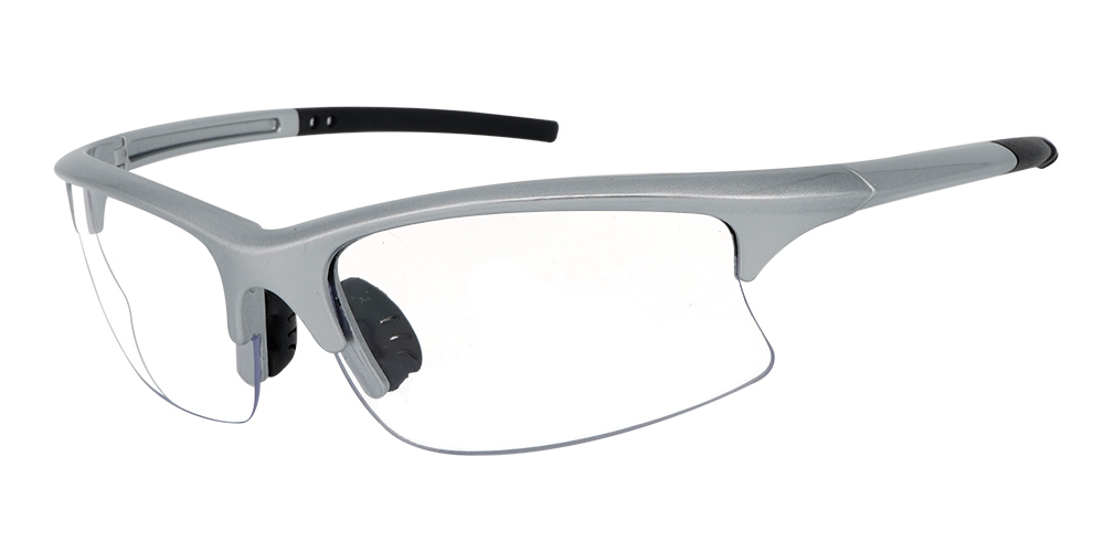 F0246 Prescription Safety Glasses Silver