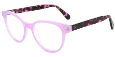 Cat Eye Prescription Glasses 21087 Pink Tortoise