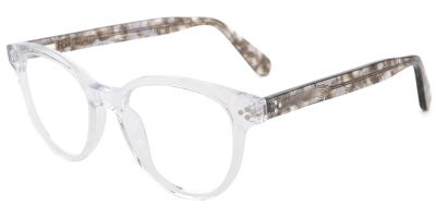 Cat Eye Prescription Glasses 21087 Clear Tortoise