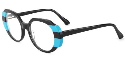 Prescription Glasses 21121 Black Blue