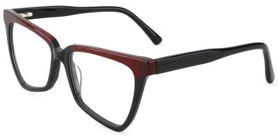 Prescription Glasses 21122 Red Black