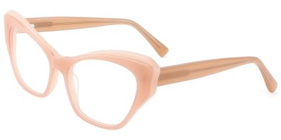 Cat Eye Prescription Glasses 21132 Rose Gold