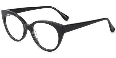 Cat Eye Prescription Glasses 21172 Black