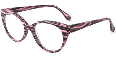 Cat Eye Prescription Glasses 21172 Floral
