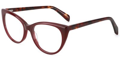 Cat Eye Prescription Glasses 21174 Brown Tortoise