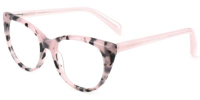 Cat Eye Prescription Glasses 21174 Tortoise Pink