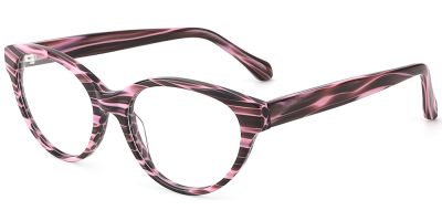 Cat Eye Prescription Glasses 21176 Floral