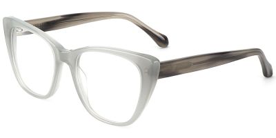 Cat Eye Prescription Glasses 21182 Gray
