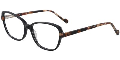 Cat Eye Prescription Glasses 21225 Black Tortoise