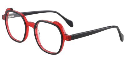 GlassesPeople.com's Prescription Glasses 21243 Red