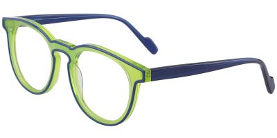 Prescription Glasses 21247 Green Blue