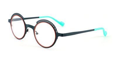 Prescription Glasses 23219 Black Blue