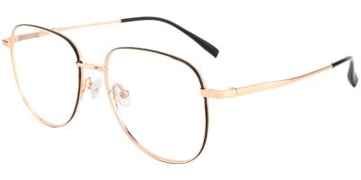 GlassesPeople.com's Titanium Prescription Glasses 26015 Gold