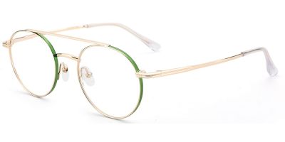 Aviator Prescription Glasses 26028 Gold