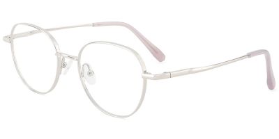 Titanium Prescription Glasses 26034 Silver