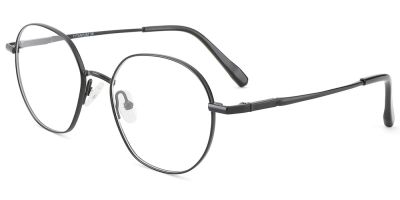 Titanium Prescription Glasses 26035 Black
