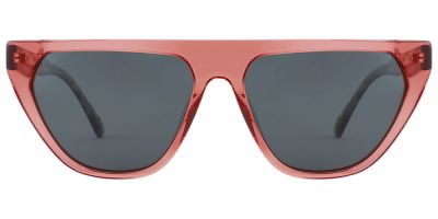Cat Eye Prescription Sunglasses 29040 Red Gray