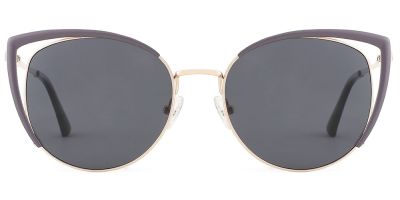 Cat Eye Prescription Sunglasses 29055 Brown