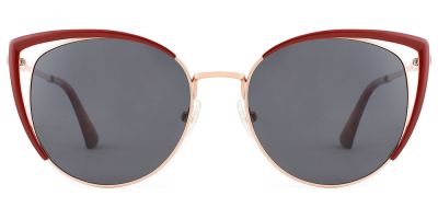Cat Eye Prescription Sunglasses 29055 Red