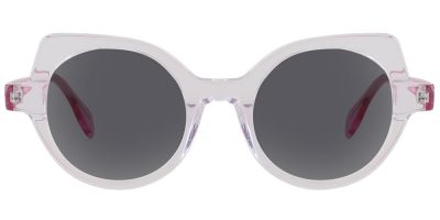 Prescription Sunglasses 31079 White Red 