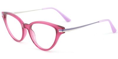 Cat Eye Prescription Glasses 35020 Red