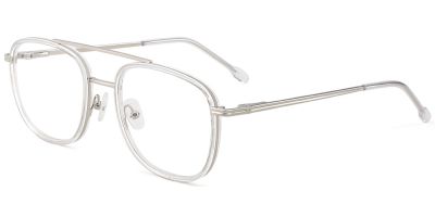 Aviator Prescription Glasses 35036 Silver
