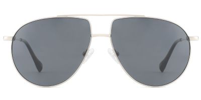 Aviator Prescription Sunglasses 39019 Silver