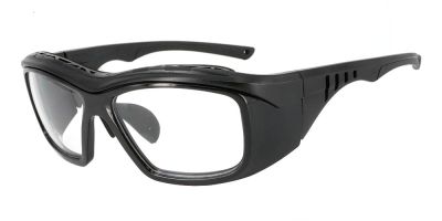 S007 Prescription Safety Glasses Black