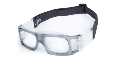SP0853 Clear Gray Prescription Sports Goggles