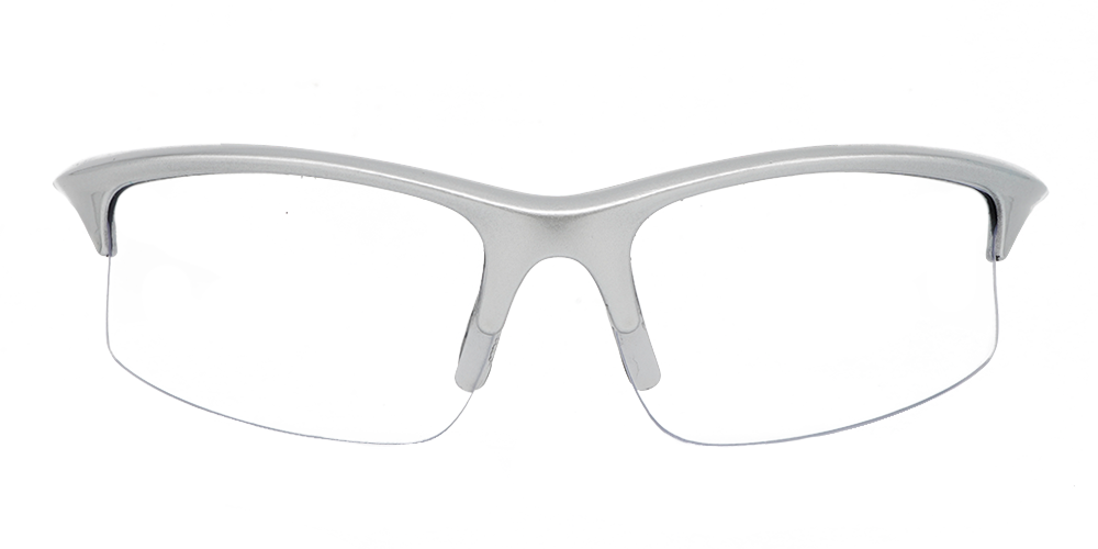 F0246 Prescription Safety Glasses Silver