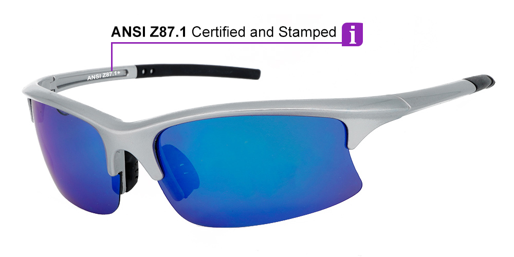 F0246 Prescription Sports Glasses & Sunglasses Silver