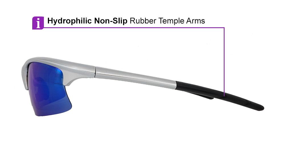 F0246 Prescription Sports Glasses & Sunglasses Silver