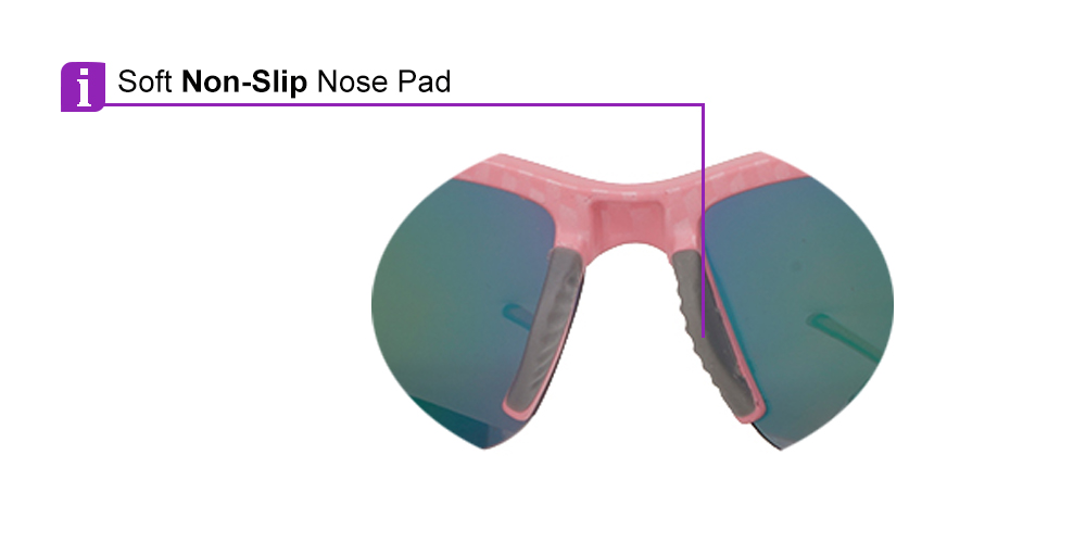F0285 Prescription Sports Glasses & Sunglasses Pink