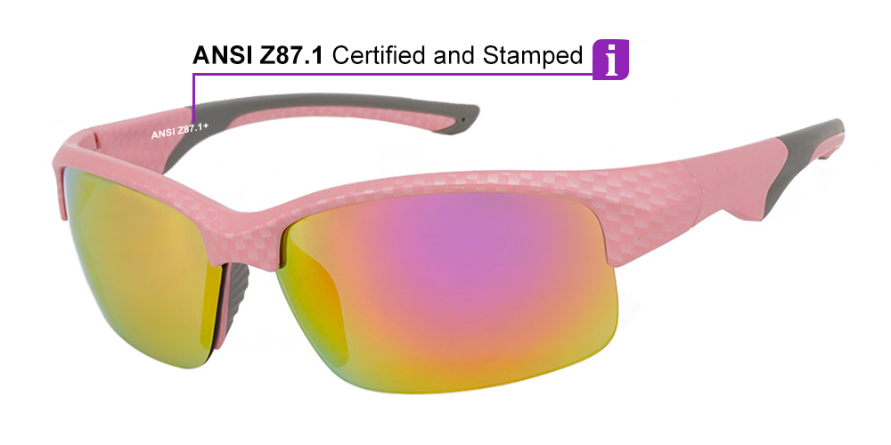 F0285 Prescription Sports Glasses & Sunglasses Pink