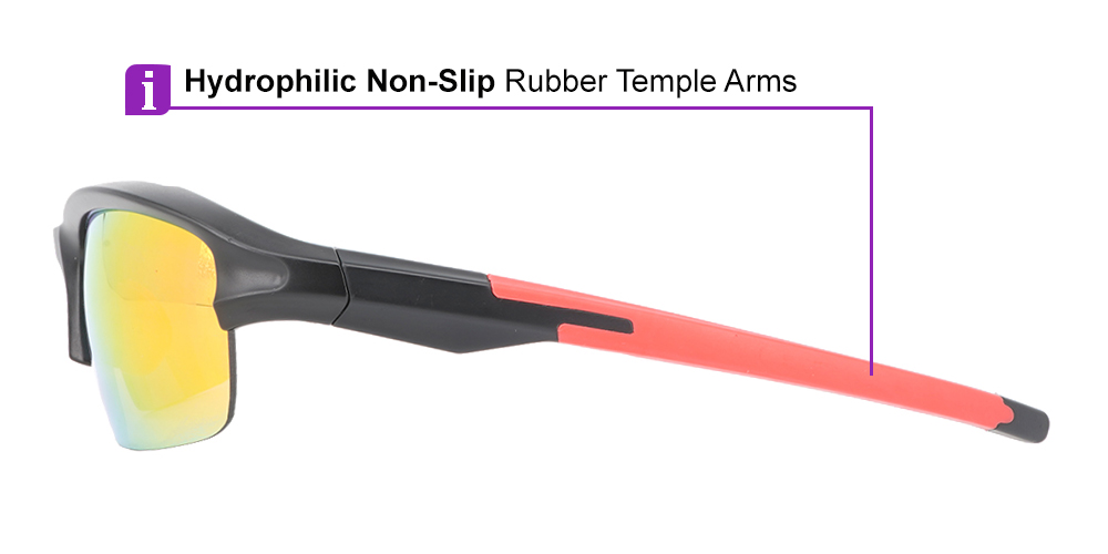 F0346 Prescription Sports Glasses & Sunglasses Black