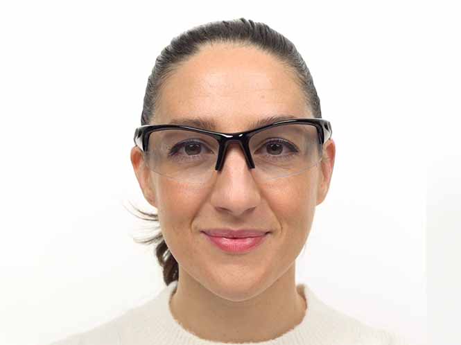 BP6211 Prescription Safety & Sports Glasses Black