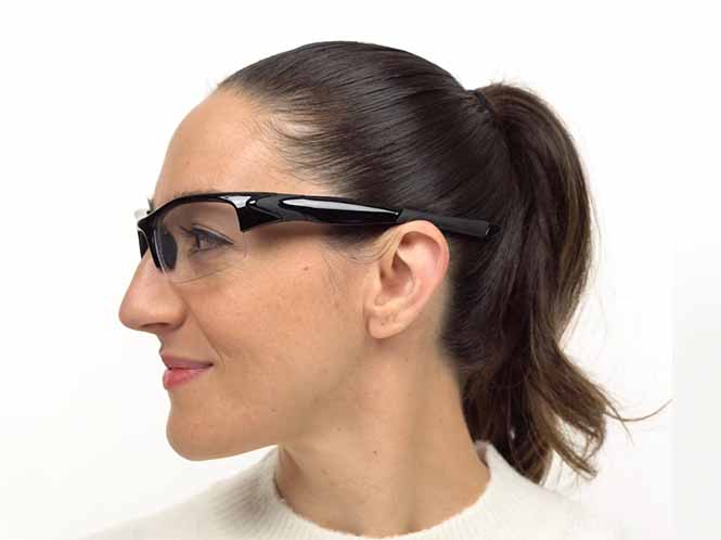 BP6211 Prescription Safety & Sports Glasses Black