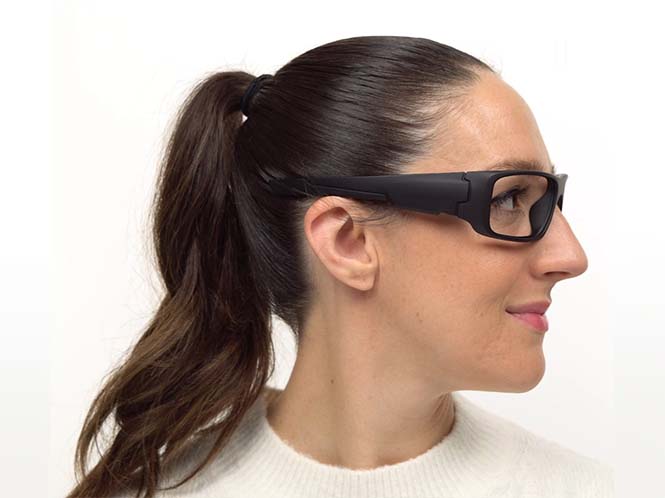 ss327 Prescription Safety Glasses Black