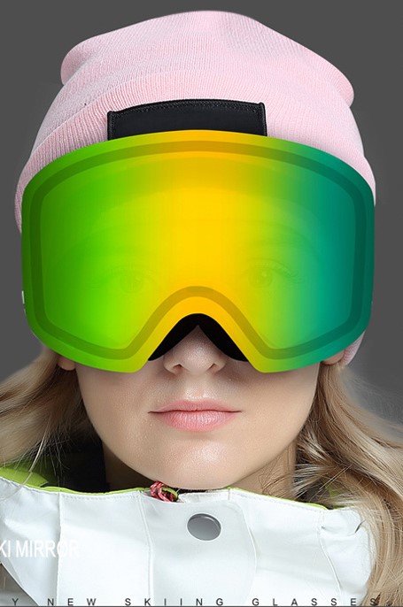 H056 Green Prescription Ski and Snowboard Goggles