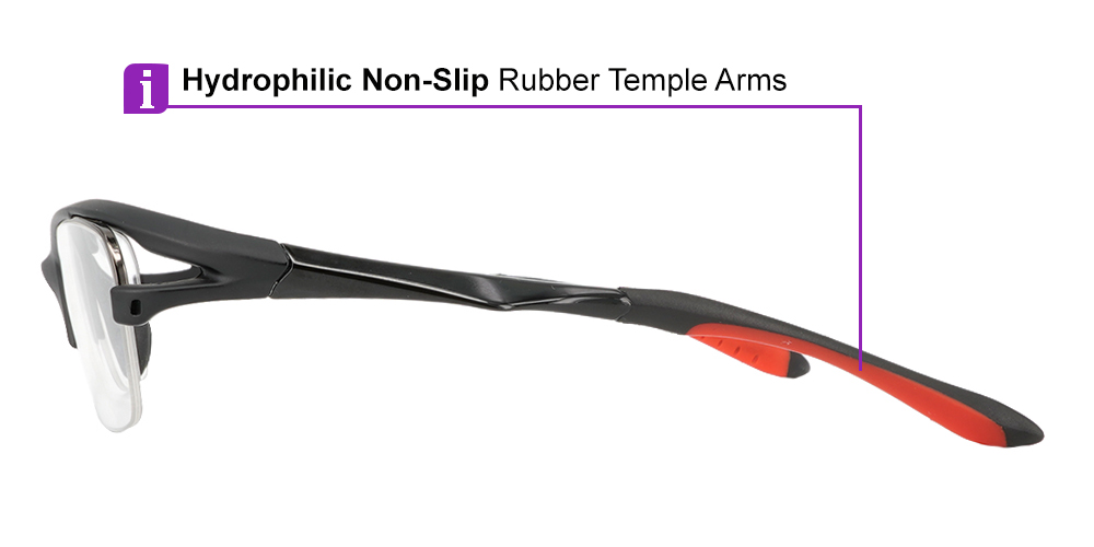 OS 2988 Prescription Swimming Goggles Purple