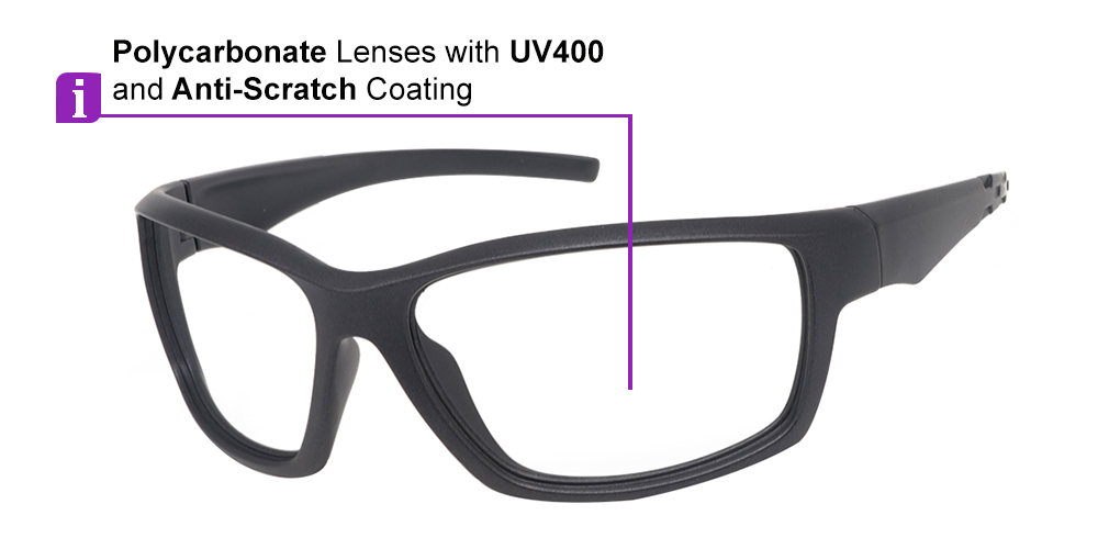 J068 Prescription Safety Glasses - ANSI Z87.1 Certified