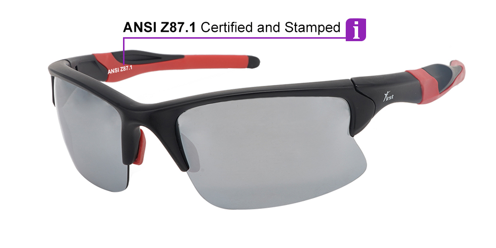 J039 Prescription Safety Sports Glasses - ANSI Z87.1 Certified