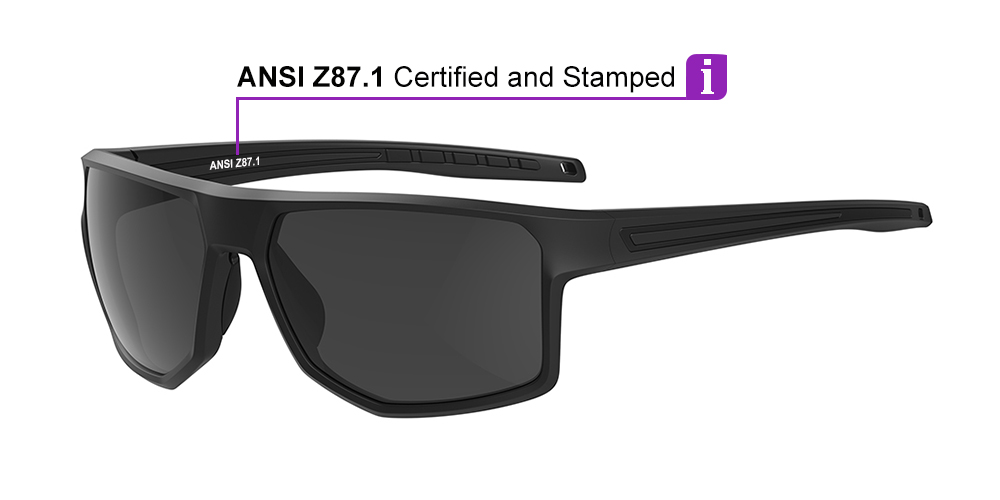 KA0102 Black Prescription Sports Sunglasses