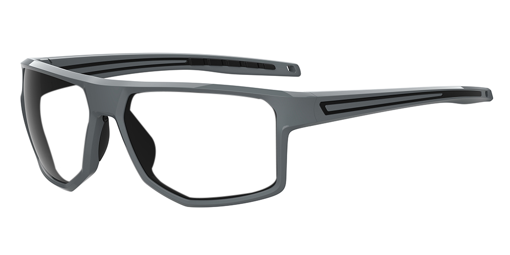 KA0102 Gray Prescription Sports Sunglasses