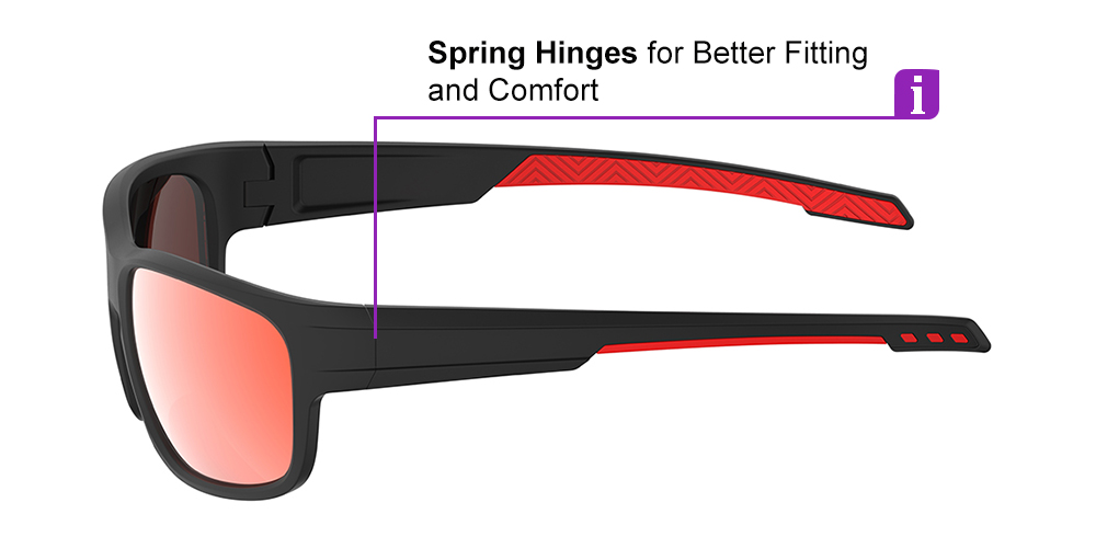 KA0204 Prescription Sports Sunglasses Black